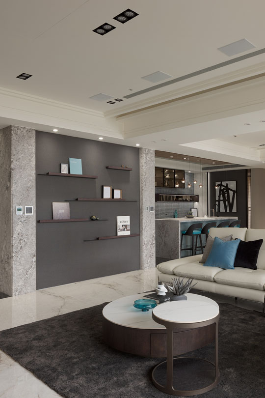 台北毛胚屋裝潢客廳設計-藝家制作