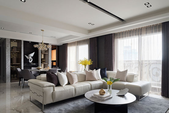 台北大坪數住宅裝潢