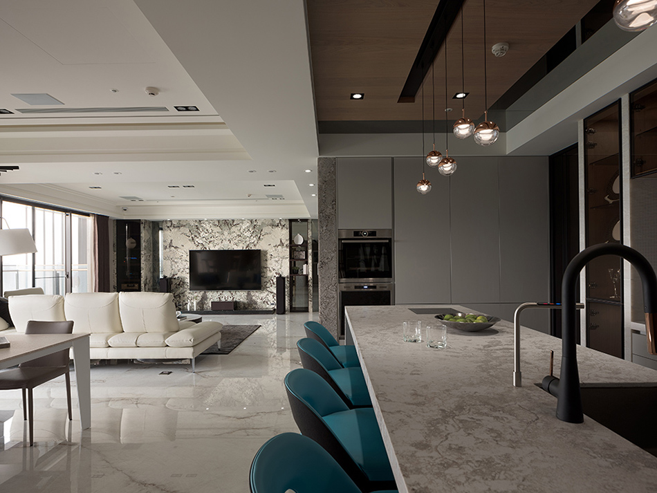 科技宅毛胚屋設計-開放式格局