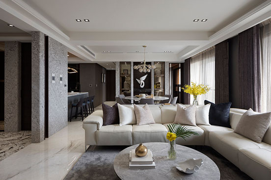 大坪數住宅裝潢-常殷峰澤